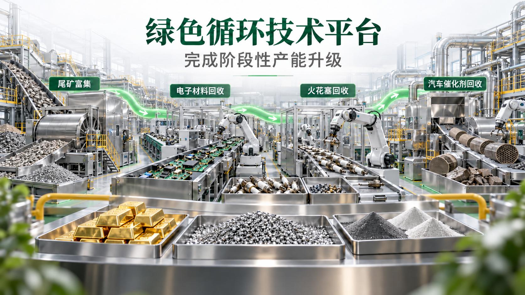 五大绿色循环技术平台完成阶段性产能升级